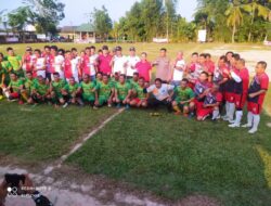 Mulkan Resmi Buka Turnamen Sepak Bola Veteran U-42 di Pagarawan