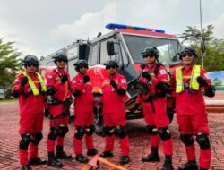 PT Timah dan Damkar Pangkalpinang Bersinergi Atasi Kebakaran di Gudang Gaharu