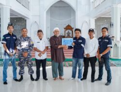 PT Timah Bantu Pembangunan Masjid di Batu Belubang