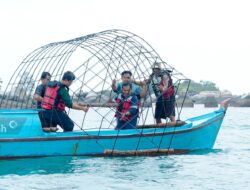Membangun Ekosistem dan Pariwisata: PT Timah Tenggelamkan Taman Karang di Pulau Putri