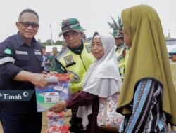 PT Timah dan Kodim 0413/Bangka Gelar Layanan Kesehatan Gratis di Namang