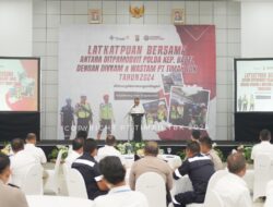PT Timah dan Polda Babel Latih Personel Hadapi Tantangan Pengamanan