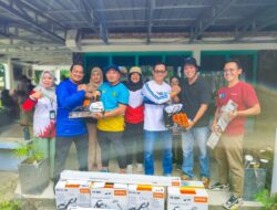 DLH Bangka Terima Bantuan Alat Kebersihan dari PT Timah