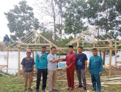 PT Timah Bantu Pembangunan Dermaga Wisata Bebek Air di Desa Gemuruh