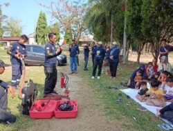PT Timah dan Alinea Edukasi Anak Usia Dini tentang Bahaya Kebakaran di Bangka Barat