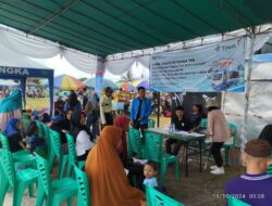 132 Warga Perlang Manfaatkan Layanan Kesehatan Gratis dari PT Timah di Festival Danau Pading III   