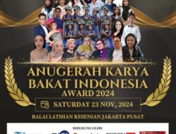 Anugerah Karya Bakat Award 2024 oleh Yayasan Karya Bakat Indonesia
