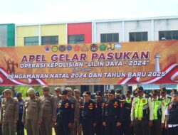 Polres Metro Tangerang Kota Gelar Apel Operasi Lilin 2024 untuk Pengamanan Nataru