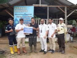 Kelompok Tani Berkah Makmur Desa Sekar Biru Parit Tiga Mendapat Bantuan dari PT Timah
