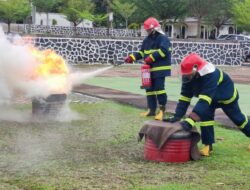 PT Timah Gelar Lomba Penangan Kebakaran dan 5R
