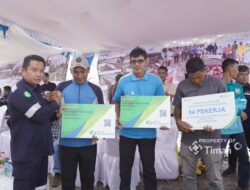 PT Timah Fasilitasi BPJS Ketenagakerjaan bagi 84 Nelayan di Belitung Timur