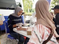 Mobil Sehat PT Timah Berikan Layanan Kesehatan Gratis di Tanjung Pandan