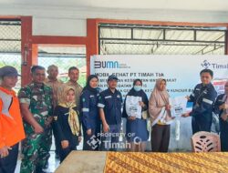 PT Timah Hadirkan Mobil Sehat di Kundur Barat, Warga Antusias Sambut Layanan Gratis   