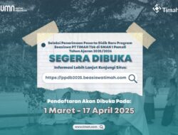 PT Timah Buka Pendaftaran Kelas Beasiswa di SMAN 1 Pemali Tahun Ajaran 2025/2026   