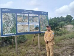 PT Timah Gandeng Pemdes Air Limau Sulap Lahan Bekas Tambang Jadi Kawasan Perkebunan   