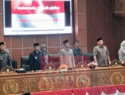 Walikota Dan Wakil Walikota Depok Terpilih Tampil Perdana Di Sidang Paripurna DPRD Kota Depok