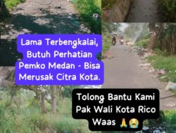 Warga Keluhkan Lingkungan Kumuh di Tangkahan Medan, Jalan Rusak hingga Sampah Menumpuk   