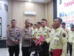 Sembilan Satpam PT TIMAH Terima Penghargaan dari Polres Bangka Barat