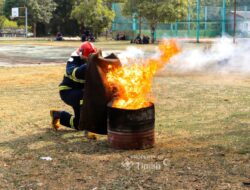 PT Timah Area Kundur Gelar Lomba Tanggap Darurat Peringati Bulan K3 Nasional 2026