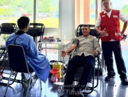 PT TIMAH dan PMI Bangka Barat Gelar Donor Darah