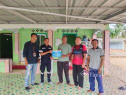 Ramadan Berkah, PT TIMAH Bantu Pembangunan Musala Baiturrohman di Keposang   