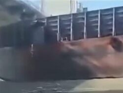 PUPR Babel Pastikan Tiang Jembatan Mas Dibangun Kembali