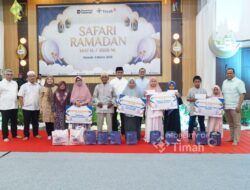 Berbagi Kebahagiaan Ramadan, PT TIMAH Santuni 150 Anak Yatim Piatu di Babar   