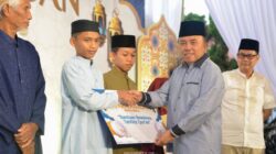 Safari Ramadan PT TIMAH di Toboali, Tahfiz Al-Qur’an Terima Beasiswa   