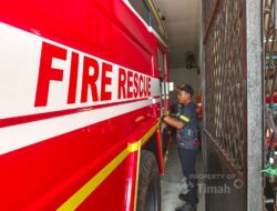 Damkar PT TIMAH Sigap Tangani Kebakaran Rumah Warga di Pasir Putih, ERG Siaga Bantu Masyarakat