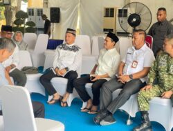 Wagub Aceh dan Mendagri Salat Jumat di Huntara Aceh Tamiang, Serap Aspirasi Warga