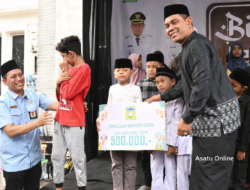 Bupati Aceh Besar Salurkan Santunan Rp2,4 Miliar untuk 4.800 Anak Yatim