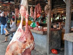 Jelang Idulfitri, Harga Daging di Pangkalpinang Stabil