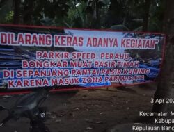 Larangan Parkir Ponton Diabaikan, Nelayan Tempilang Soroti Aktivitas Tambang di Zona Wisata
