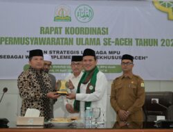 Wagub Aceh Buka Rakor MPU 2026: Ulama Jadi Kunci Jaga Syariat dan Stabilitas