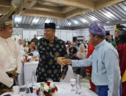 Lestarikan Tradisi, Gubernur Hidayat Arsani Hadiri Halalbihalal dan Festival Bedulang IKMB