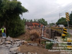 Khawatir Ambruk, Warga Tolak Penggunaan Jembatan Bailey Proyek Jembatan Tongas – Sukapura 