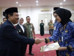 Lantik PNS, Saparudin Tekankan ASN Harus Melayani, Bukan Dilayani