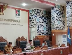 Paripurna LKPJ 2025, Pemkot Pangkalpinang Klaim PAD Tembus 107%, Anggaran Tergerus Rp200 Miliar   