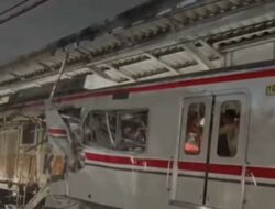 Tabrakan KA di Bekasi Timur, Argo Bromo Anggrek Hantam Rangkaian Lain