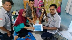 PT TIMAH Bantu Biaya Pengobatan Bayi Pengidap Hirschsprung di Karimun