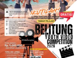 PT TIMAH Dukung Belitung Youth Competition 2026, Pelajar Diajak Promosikan Wisata Lewat Video Kreatif