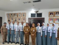 Wali Kota Pangkalpinang Beri Motivasi 8 Pelajar Calon Paskibraka Babel