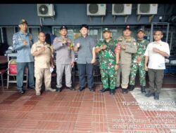 Perayaan Kenaikan Isa Al Masih di Tamansari Berjalan Aman, Koramil 01/TS Turut Lakukan Pengamanan