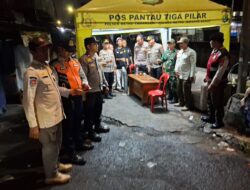 Patroli Tiga Pilar Tamansari Sisir Titik Rawan Kejahatan, Situasi Wilayah Tetap Kondusif