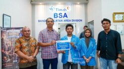 PT TIMAH Dukung Program Bina Desa UBB, Mahasiswa Bangun Literasi hingga Edukasi Kesehatan di Tanjung Sangkar