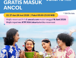 HUT Jakarta ke-499, Ancol Gratiskan Tiket Masuk Seharian untuk Warga Ber-KTP DKI