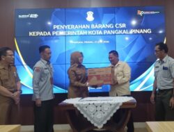 PT Menumbing Ultra Sukses Serahkan Mesin Senso untuk BPBD Pangkalpinang, Perkuat Penanganan Bencana
