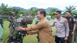Syukri A Jalil Yakin 450 Prajurit Yonif 117/KY Siap Jaga Batas Negara