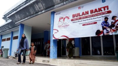 Bulan Bakti HUT Ke-50 PT Timah Disambut Antusias Warga Bangka Tengah