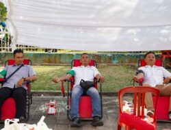 Donor Darah HUT ke-50 PT TIMAH di Bangka Selatan Kumpulkan 41 Kantong Darah